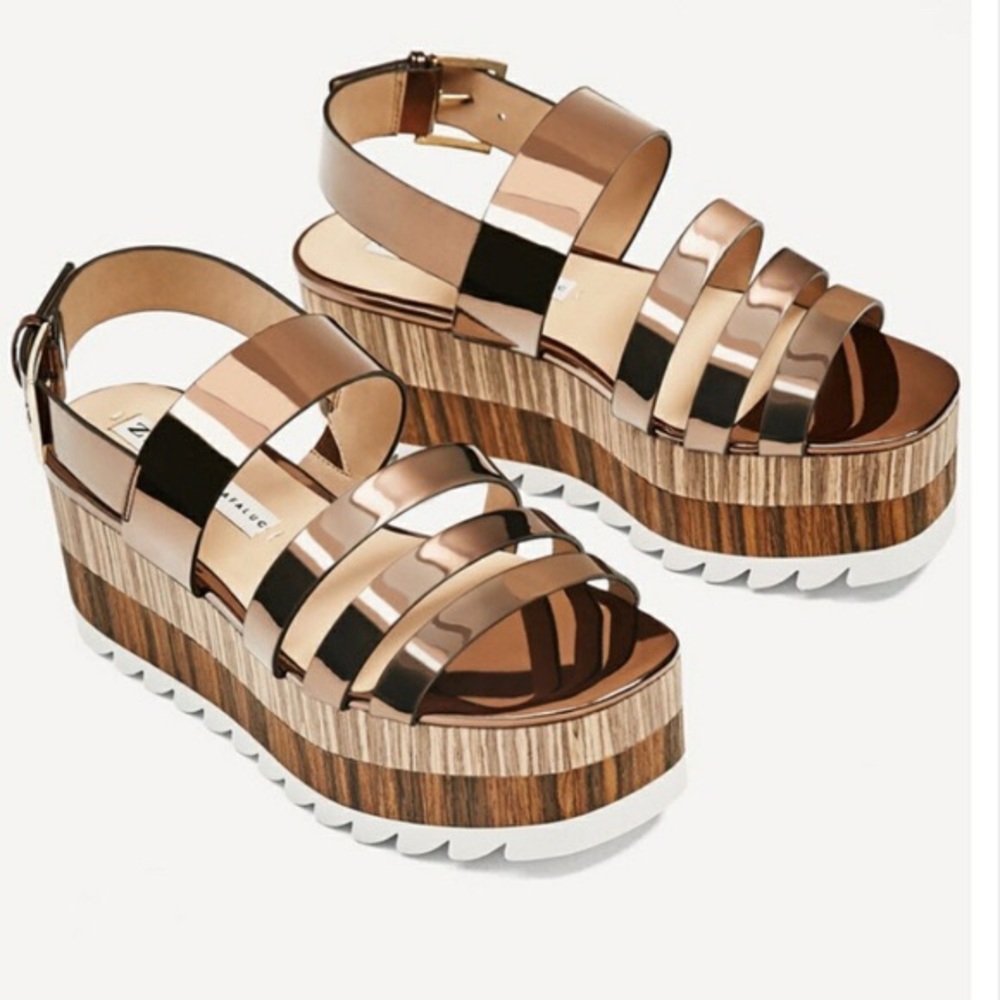 Zara platform Sandal